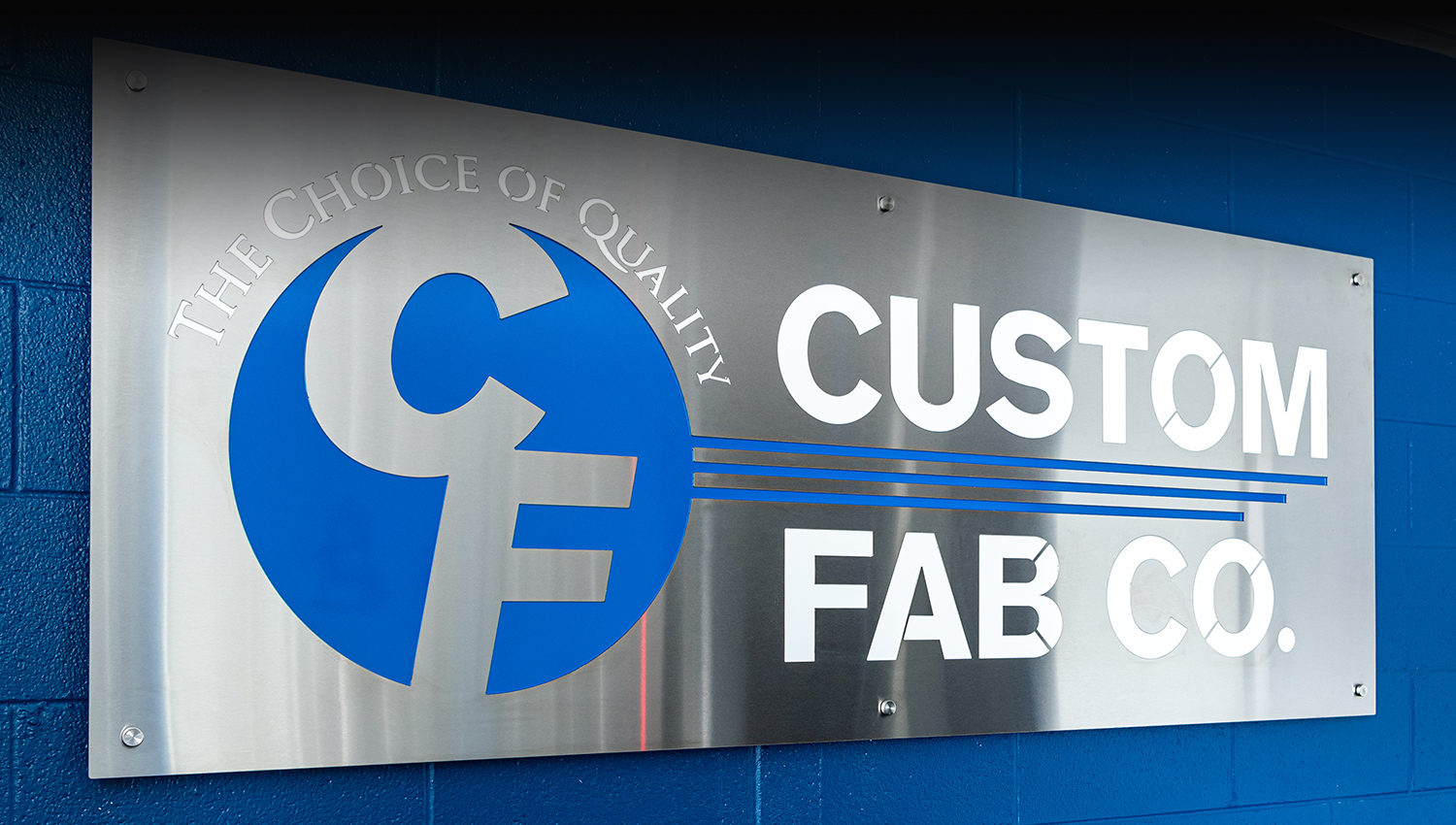 Custom Fab Co. Sign